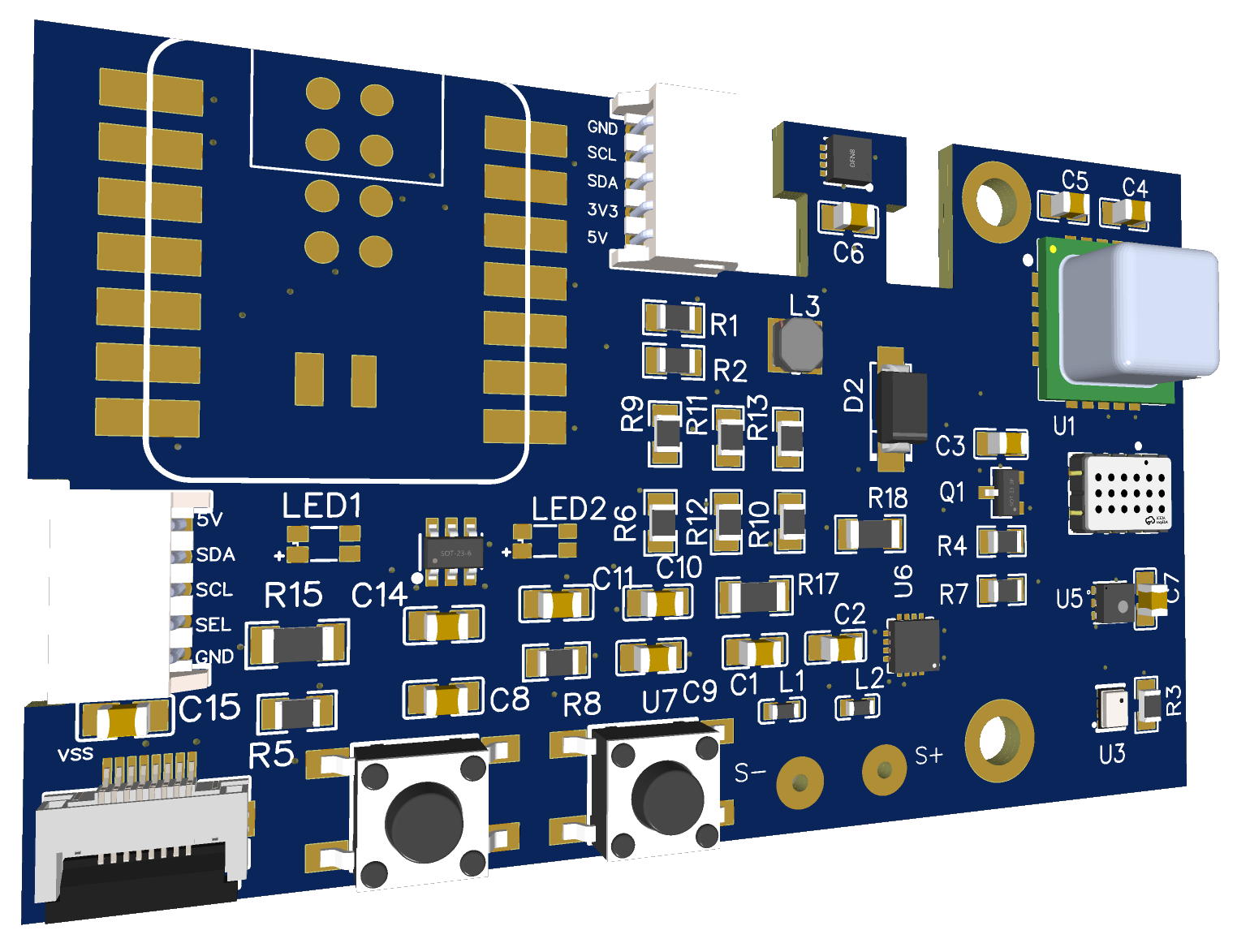 PuffiMail PCB