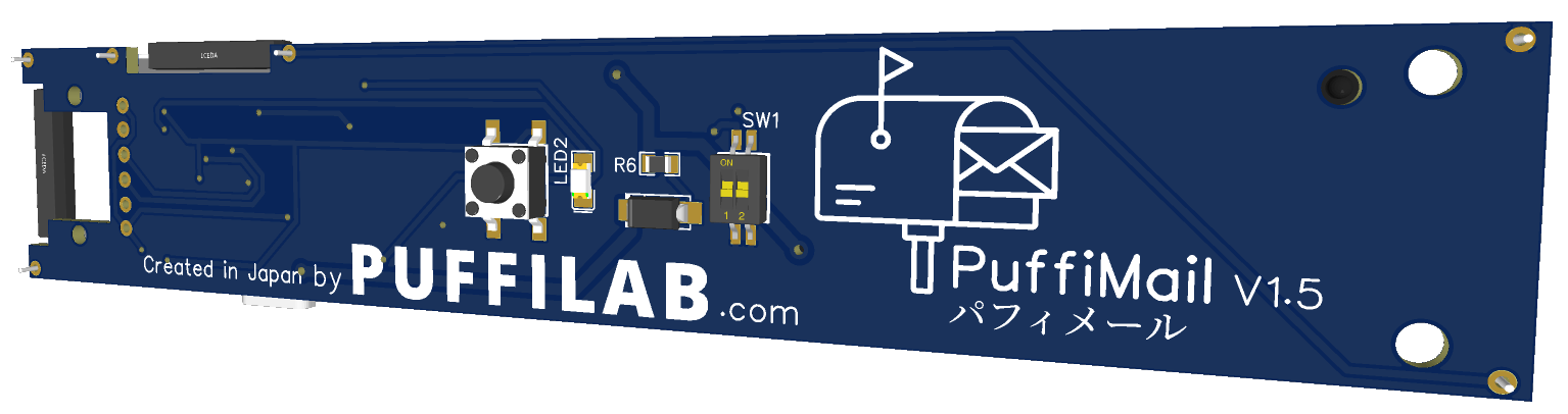 PuffiMail PCB